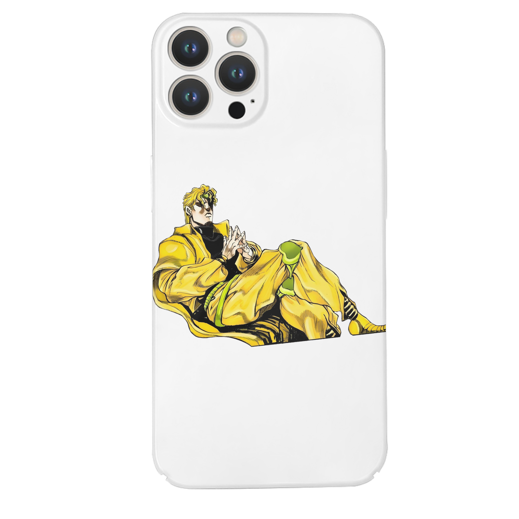 （画像用） ジョジョの奇妙な冒険 ディオ?ブランドー JoJo's Bizarre Adventure Dio Brando 【iPhone 14シリーズ対応】ハードケース